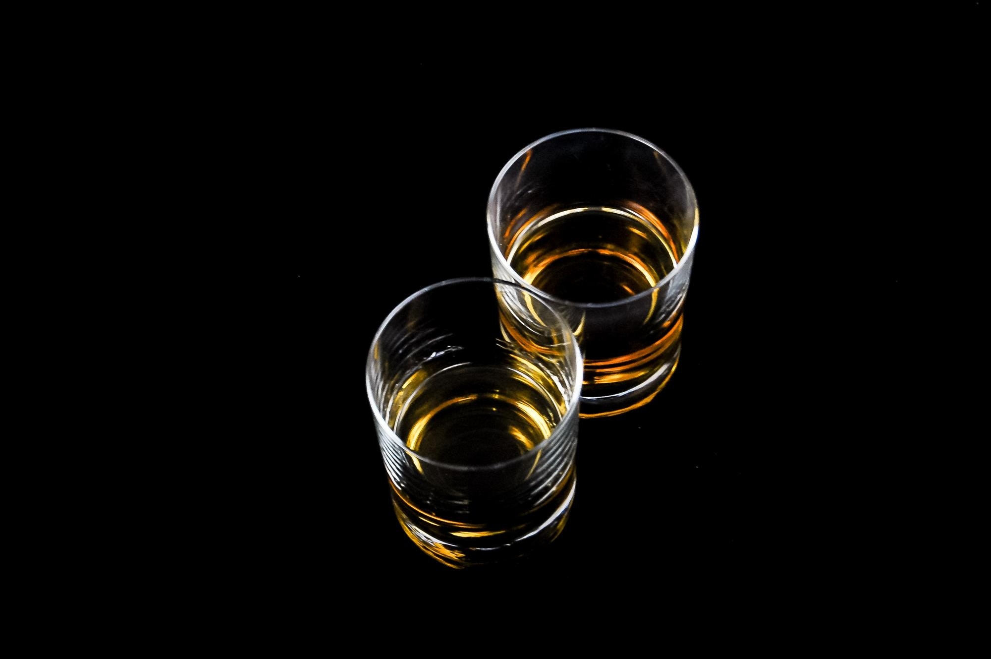 Whiskey glasses