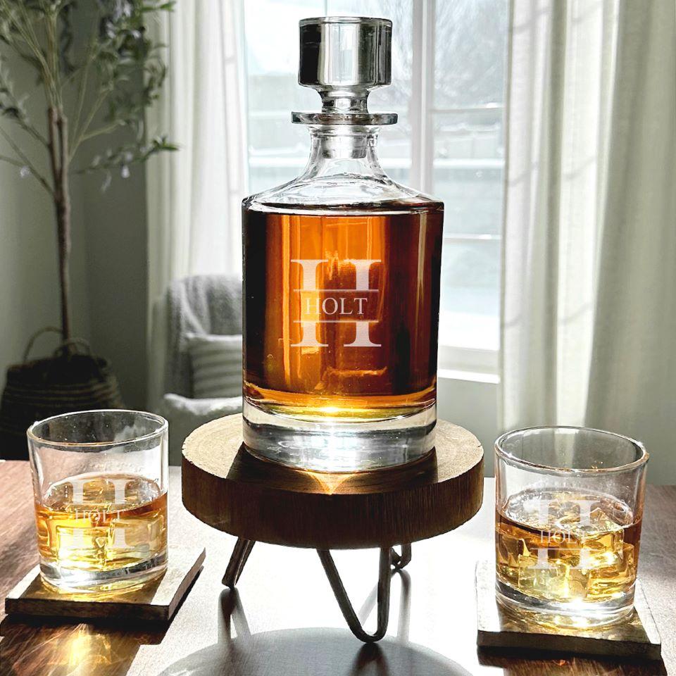 whiskey decanters